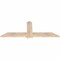 Ekena Millwork Eugene Smooth Timber Gable Bracket, Douglas Fir, 60"W x 22"H x 1 1/2"D x 5 1/2"F, 9/12 Pitch GBW060X22X0206EUG00SDF - alternate 2